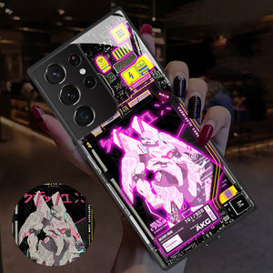 Funda de teléfono móvil con sensor de voz que llama, para Samsung Galaxy S22 S21 S20 ultra S22 + S21FE A33 <span class=keywords><strong>A53</strong></span> A73 A52 A72 note20, venta al por mayor - Product Image 4