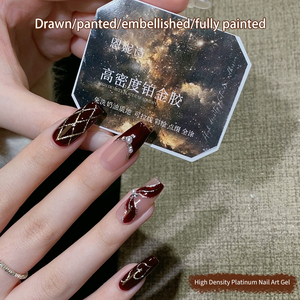 Gels flash de peinture haute densité 4 couleurs avec logo personnalisé pour dessiner <span class=keywords><strong>sur</strong></span> <span class=keywords><strong>les</strong></span> <span class=keywords><strong>ongles</strong></span> Ensemble de gels métalliques pour <span class=keywords><strong>ongles</strong></span> - Product Image 4