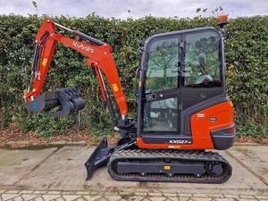 รถขุดขนาดเล็ก Kubota KX027 มือสอง น้ำหนัก 2.7 ตัน ของแท้จากญี่ปุ่น เหมาะสำหรับงานก่อสร้าง - Product Image 3