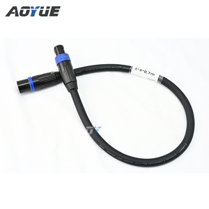 Cable de conexión NLT4M-NLT4F, 4 x 4.0 mm² x 0.7m (longitud personalizada), cable de conexión speakON de 4 núcleos - Product Image 3