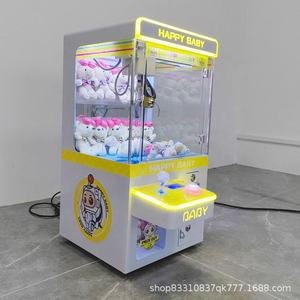 Mini jouet en peluche pas cher, cadeau, <span class=keywords><strong>machine</strong></span> de jeu d'arcade à pièces, petite <span class=keywords><strong>machine</strong></span> de jeu de bonbons, vente en gros en usine - Product Image 2