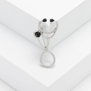 Брошь в виде доктора стетоскопа - Product Image 4