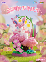 Produit phare Funism pour la relaxation, série Eevee, lots de 9 étuis en plastique (nouveaux), inspirés de l'animation japonaise, 7-12 ans