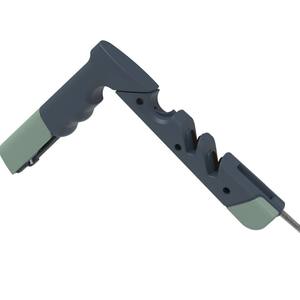 Aiguiseur de couteaux manuel Ningbo Yuyao en acier inoxydable, multi-grains, portable, pour couteaux à lame dentelée et ciseaux - Product Image 5