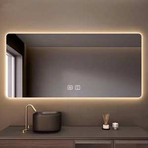 Miroir intelligent LED personnalisé de haute qualité, éclairage épais anti-buée, décoration pour la maison, salle de bain, montage mural, salon, meubles - Product Image 5