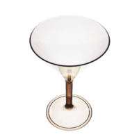 Ensemble de verres à vin en plastique 10oz incassables, résistants aux chocs, en acrylique, réutilisables, portables pour les fêtes