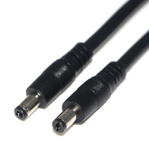<span class=keywords><strong>Cable</strong></span> de Extensión de Alimentación CC de 12V 24V, Conector Macho <span class=keywords><strong>a</strong></span> Macho de 5.5*2.1, <span class=keywords><strong>Cable</strong></span> de Alimentación CC de 18AWG, <span class=keywords><strong>Cable</strong></span> con Enchufe de 5.5*2.5mm - Product Image 1
