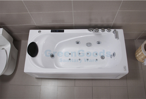 Bañeras acrílicas de estilo americano de lujo, diseño de remojo profundo, hidromasaje, bañera de <span class=keywords><strong>Spa</strong></span> con <span class=keywords><strong>ducha</strong></span> - Product Image 3