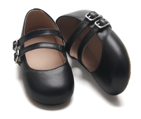 Chaussures d'été décontractées pour femmes à plateforme avec bride à boucle, design Baotou monocouche, doublure en cuir, tendance mode