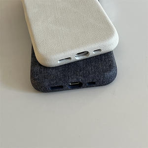 Étui de protection antichoc de haute qualité en tissu denim Bustyle pour téléphone <span class=keywords><strong>portable</strong></span> 13/14/15/16/17 Pro Max Accessoires pour téléphone <span class=keywords><strong>portable</strong></span> - Product Image 6
