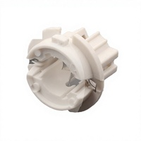 HAIDIE HDL-562 12V Support de lampe automobile en cuivre Connecteur automobile Gris Douille de phare, de feu arrière et de clignotant Faisceau de câbles