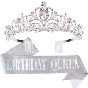 Décorations pour future maman, fête prénatale et Saint-Valentin : Couronne et écharpe à paillettes, non toxiques, pour intérieur/extérieur - Product Image 3