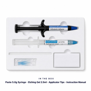 Kit d'adhésif <span class=keywords><strong>dentaire</strong></span> orthodontique Vigor Dental Blue Glue - Classe II Certifié CE Garantie et durée de conservation de 3 ans - Product Image 4