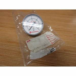 เกจวัดแบบอนาล็อก 18-015-856 1/8 นิ้ว 10 บาร์ แบบติดตั้งด้านหลัง เส้นผ่านศูนย์กลางภายนอก 63 มม. - Product Image 6