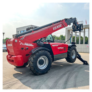 VANSE Profesional 14m Tinggi 4000kg Forklift <span class=keywords><strong>Telehandler</strong></span> Baru Mesin Diesel Cummins Konstruksi Pertambangan Pertanian Ritel - Product Image 5