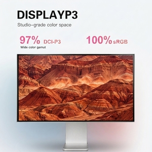 จอแสดงผล LED 4K ขนาด 27 นิ้ว ความละเอียด 3840x2160 ความสว่าง 400Nit กรอบบางพิเศษ รองรับการปรับแต่งจากโรงงาน OEM และจัดส่งรวดเร็ว - Product Image 5