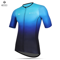 Maillot de cyclisme pour homme Mcycle personnalisable, grande taille, coupe ajustée, séchage rapide, respirant, manches courtes, avec design d'équipe OEM