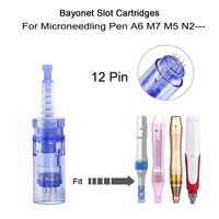 Aiguilles de rechange jetables pour micro-aiguilles 12/36/42/nano-r, embouts pour Dermapen, tatouage permanent des sourcils et du corps