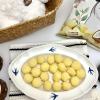Cheese-Plan 35g Jagung Manis & Keju Teh Putih Kelapa Semi-Lunak Bebas Lemak Trans, Camilan Berbahan Dasar Biji-bijian untuk Pesta & Penggunaan Rumah Tangga