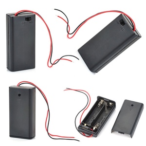 En Plastique Durable 2AA 3V Support De Batterie Boîtier Avec Interrupteur MARCHE/ARRÊT et 150mm Fils - Product Image 4