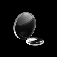 Lentille grossissante de diamètre 21 mm personnalisable, lentille plano-concave avec revêtement antireflet en verre BK7/K9 pour lentilles de loupe dentaire