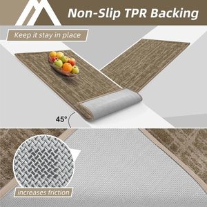 Alfombras <span class=keywords><strong>de</strong></span> Cocina Modernas Acolchadas <span class=keywords><strong>de</strong></span> Polipropileno, Resistentes a la Suciedad, Absorbentes, Lavables a Máquina, Antideslizantes - Product Image 5