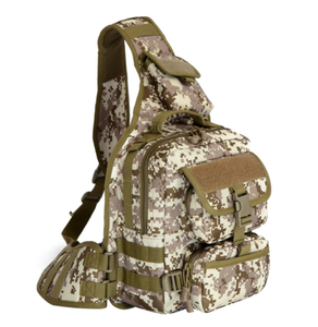 DF40 Wide Shoulder Strap Chest <b>Bag</b> with 2 Front Pockets and One Big Compartment <b>for</b> <b>Hiking</b> <b>Boots</b> - Product Image 5