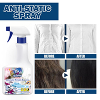 Spray anti-plis instantané pour vêtements, rideaux, literie et voyages