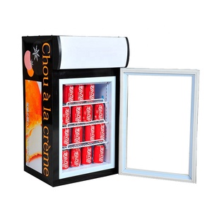 Meisda SD50B 50L <strong>Counter</strong> <strong>Top</strong> Display Ice Cream Freezer Adjustable <strong>Shelves</strong> Compact Single-Temperature Refrigeration Equipment - Product Image 2
