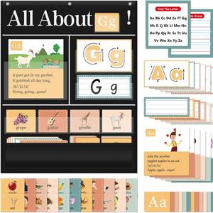 Gráficos de bolsillo de arreglo de enseñanza de cognición de palabras para niños de Venta caliente del fabricante para decoración de aulas - Product Image 3