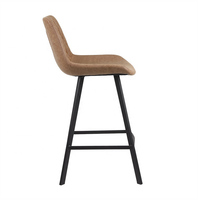 Chaise de bar moderne à pieds hauts réglables en métal pour comptoirs de cuisine, usage commercial, hôtel, salle à manger, salon