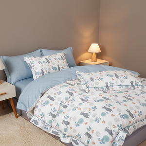 <span class=keywords><strong>Meilleure</strong></span> vente en Chine usine vente en gros 4 pièces ensemble de housse de <span class=keywords><strong>couette</strong></span> en coton de dessin animé - Product Image 2