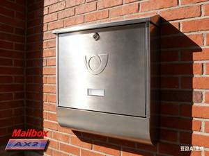 Boîte <span class=keywords><strong>aux</strong></span> <span class=keywords><strong>lettres</strong></span> murale verrouillable grande capacité, sécurisée, étanche, verticale, pour extérieur avec clés - Product Image 4