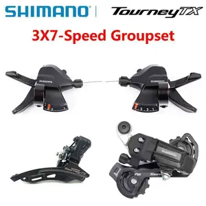 Groupe <span class=keywords><strong>Shimano</strong></span> Tourney 3x7 vitesses, leviers de vitesses <span class=keywords><strong>SL</strong></span> <span class=keywords><strong>M315</strong></span>, dérailleur avant FD TZ500, dérailleur arrière RD TY200, pièces de vélo - Product Image 1