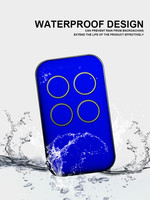 Control Remoto Universal con Copia de Código, Duplicador de Código Fijo, Duplicador de Código Variable Resistente al Agua, Modelo 2128 Azul