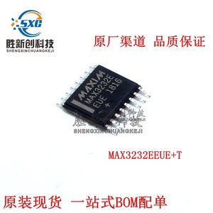 <b>Maxim</b> Integrated MAX3232EEUE+T TSSOP-16 Driver Receiver IC RS232 Interface Industrial Control - Product Image 2