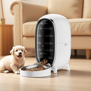 Distributeur automatique de nourriture pour chat et chien connecté en WiFi avec caméra, minuterie programmable et enregistrement vocal - Product Image 3