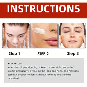 Crema Facial de Tomate Hidratante con Ácido Hialurónico, Blanqueadora, Reafirmante y Reparadora, Personalizada por el Fabricante - Product Image 3