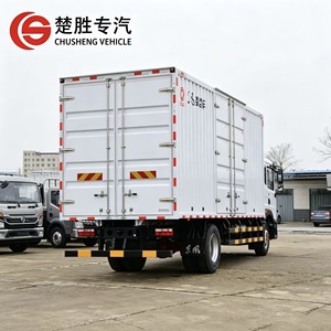 Nouveau Prix Usine Dongfeng D9 4X2 Camionnette de <span class=keywords><strong>Transport</strong></span> 200HP 9.8m Véhicule Logistique <span class=keywords><strong>Camion</strong></span> Léger à Vendre - Product Image 4