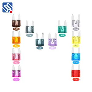 Meishuo MSN 1A/2A/3A/4A/5A/7.5A/10A/15A/20A/25A/30A/35A fuse Car Blade Mini Fuses Automotive fuse for car fuse box