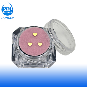 Juego <span class=keywords><strong>de</strong></span> Gemas Dentales Metálicas con Caja <span class=keywords><strong>de</strong></span> Regalo, Adornos Dentales Chapados en Oro <span class=keywords><strong>de</strong></span> 18k, Entrega con Impuestos Pagados - Product Image 2