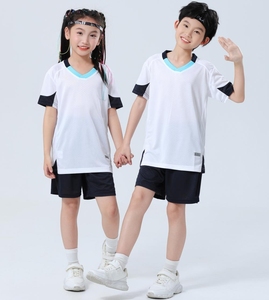 Summer High Quality Custom Name MBAPPE <strong>RONALDO</strong> MODRIC Sport Running Youth <strong>Kids</strong> Soccer Training <strong>Shirt</strong> Football Wear Uniform Sets - Product Image 2