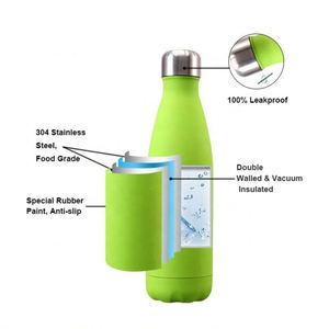 Bouteilles d'eau sport isothermes en acier inoxydable de 500 ml (17 oz) et 750 ml (25 oz) avec logo personnalisé - Product Image 3