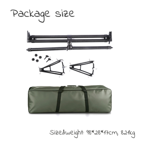 Nuevo Soporte Plegable Mejorado Ajustable 270° de Aleación de Aluminio para Caña de Pescar, Soporte de <span class=keywords><strong>4</strong></span> Patas para Cañas, <span class=keywords><strong>Pod</strong></span> Portátil para Pesca de Carpa - Product Image 5