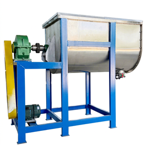 Mezclador Dispersor Automático de Doble Tornillo con Motor para Mezclar Alimentos, Detergentes, Polvos y Productos Químicos, Capacidad de 200L, Potencia de 2kW - Product Image 1