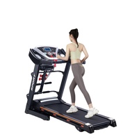 Lijiujia Vente en gros le moins cher 1.75hp DC Motor Sports Fitness Multi Fonction Installation facile Tapis roulant électrique