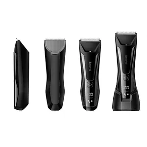 Electric Body Hair Trimmer Groin Trimmer Ball Trimmer Shaver Razor Waterproof IPX7 For Men