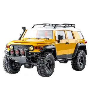 1/18 Toyota FJ Cruiser โมเดล RC ควบคุมด้วยคลื่นวิทยุรถปีนเขารถของเล่น RTR