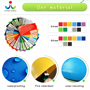 Parcours d'obstacles gonflable géant OEM, château gonflable commercial en PVC avec toboggan pour les festivals et les cé<span class=keywords><strong>l</strong></span>ébrations en plein air - Product Image 5