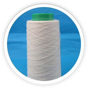 회전 뜨개질을위한 100% 천연 원시 흰색 대마 원사 - Product Image 2